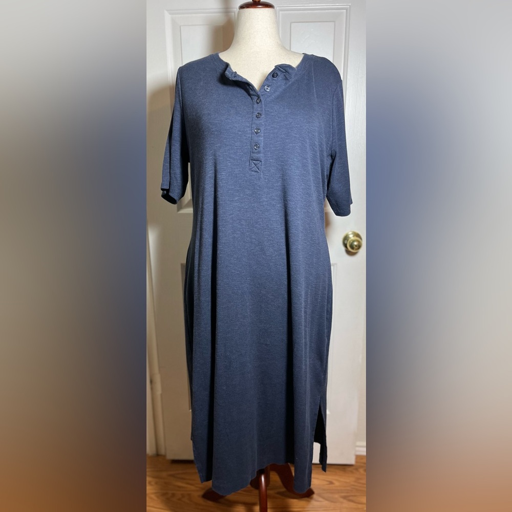 Lane Bryant Women’s Deep Blue Maxi Dress